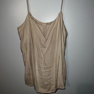 Tan Cami Tank size Large